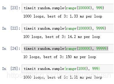 基于Python中random.sample()的替代方案