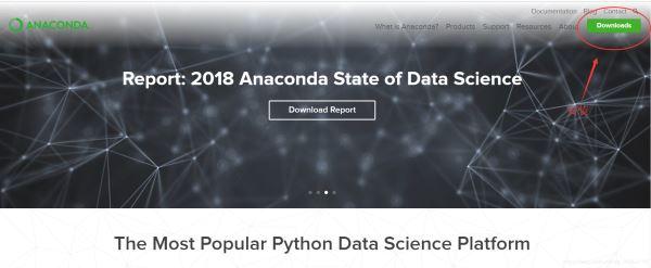Anaconda官网界面
