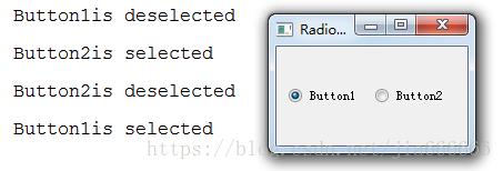 python GUI库图形界面开发之PyQt5单选按钮控件QRadioButton详细使用方法与实例