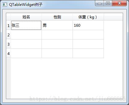 python GUI库图形界面开发之PyQt5控件QTableWidget详细使用方法与属性