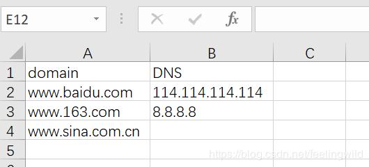 python批量处理多DNS多域名的nslookup解析实现