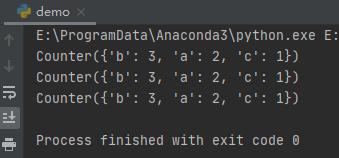 Python统计可散列的对象之容器Counter详解
