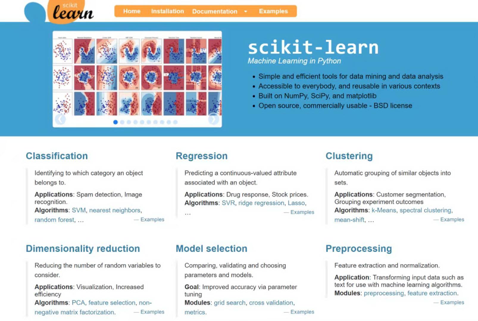 Python 机器学习工具包SKlearn的安装与使用