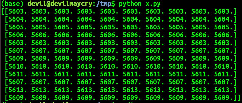 Python多进程共享numpy 数组的方法